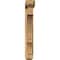 Ekena Millwork Balboa Craftsman Smooth Bracket w/ Offset Brace, Western Red Cedar, 5 1/2"W x 26"D x 38"H BKT0604X26X38BOA04SWR - alternate 2